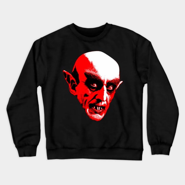 Nosferatu Crewneck Sweatshirt by childofthecorn